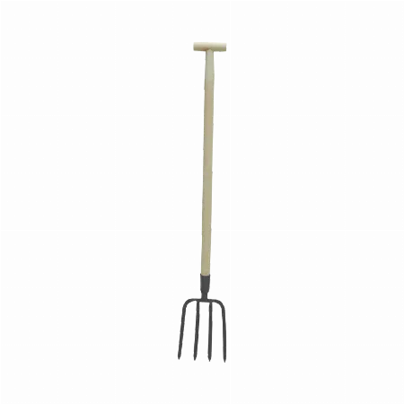 Furca de gradina pentru sapat cu maner din lemn tip T, 1255 mm, Profix 12281