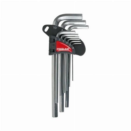 Set chei imbus lungi CrV 9 piese 1,5-10 mm Proline 48319