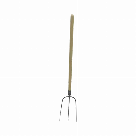 Furca de gradina cu 4 dinti si maner din lemn, 1305 mm, Profix 12284