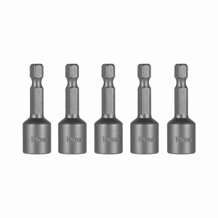 Varfuri tubulare magnetice hexagonale Proline 10692, 10 mm, prindere 1/4", set 5 buc