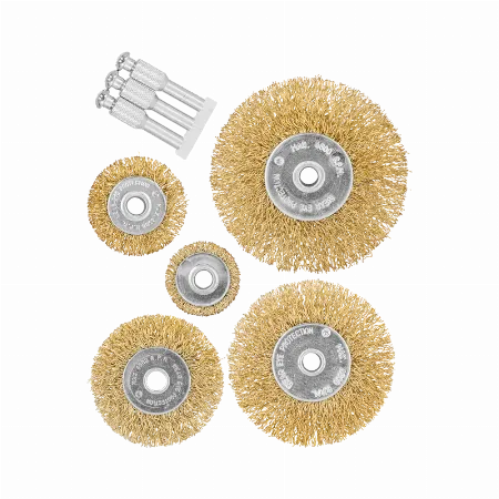 Set Perii Sarma Alama Tip Circular cu Tije - 8P.