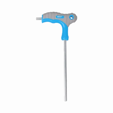 Cheie negativa tip T 2 mm, CrV, maner antiderapant