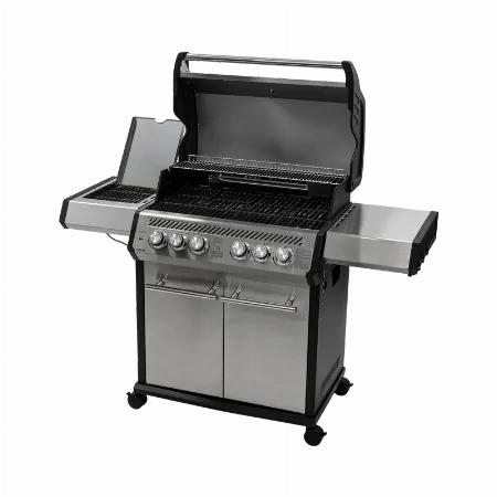 Gratar pe gaz Proline 40215 Premium, 4+2 arzatoare, 22,5 kW