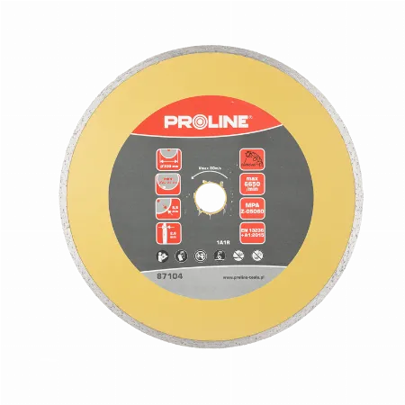 Disc diamantat continuu super dur 230 mm Proline 87104