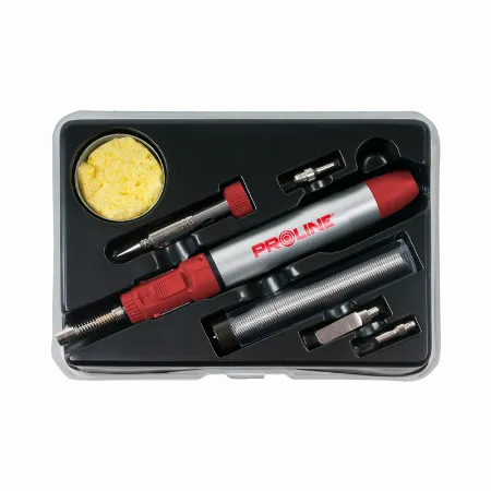 Set ciocan de lipit pe gaz Proline 60037, 7 elemente