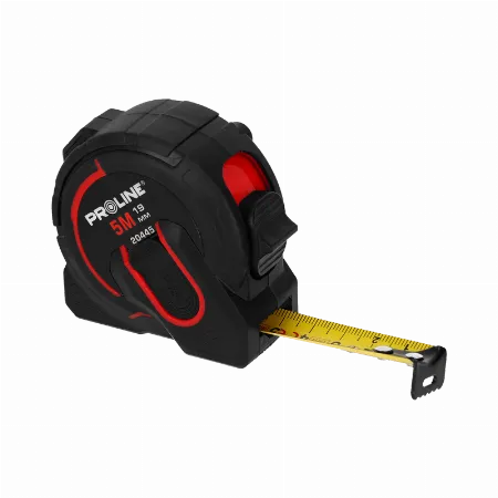 Ruleta Proline 20445 5 m x 19 mm cu sistem de incetinire si magnet
