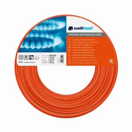 Furtun gaz propan-butan (LPG) 15 mm, 50 m