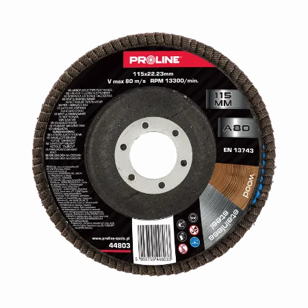 Disc abraziv lamelar 115 mm - gr. 80