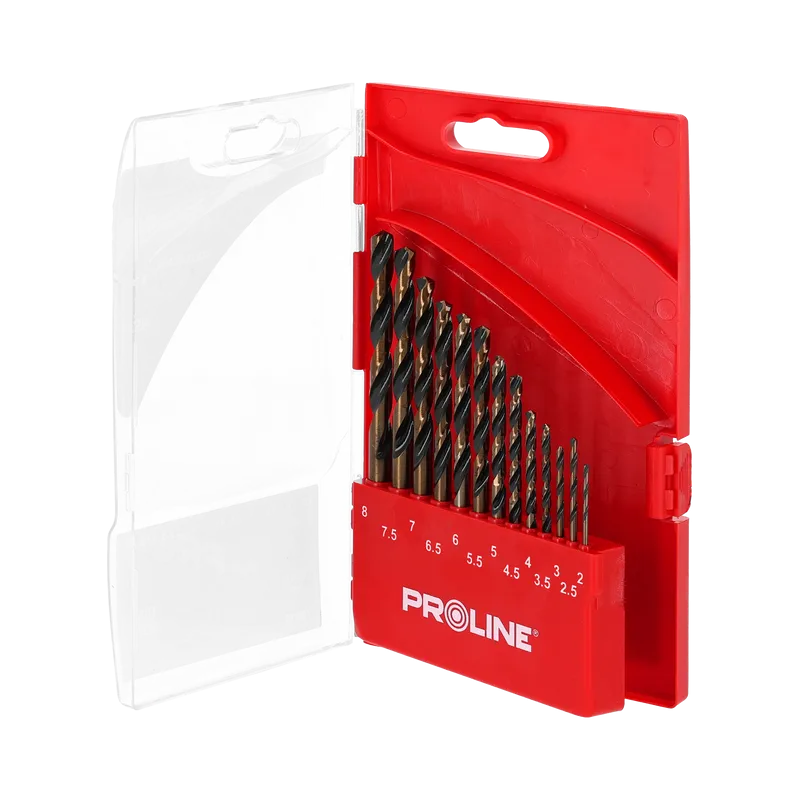 Set Burghie Metal HSS 135° in Caseta 2.0-8.0MM - 13P.