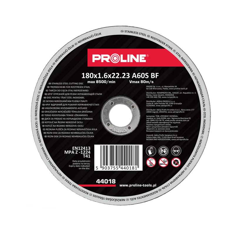 Disc Debitare Inox 180X1.6MM / A36S
