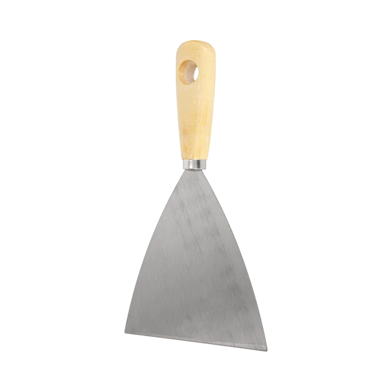 Spaclu cu Maner Lemn 125MM