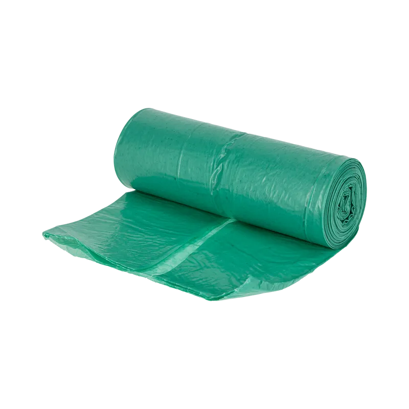 Saci Menaj Polietilena 120L / Verde, 10/Set