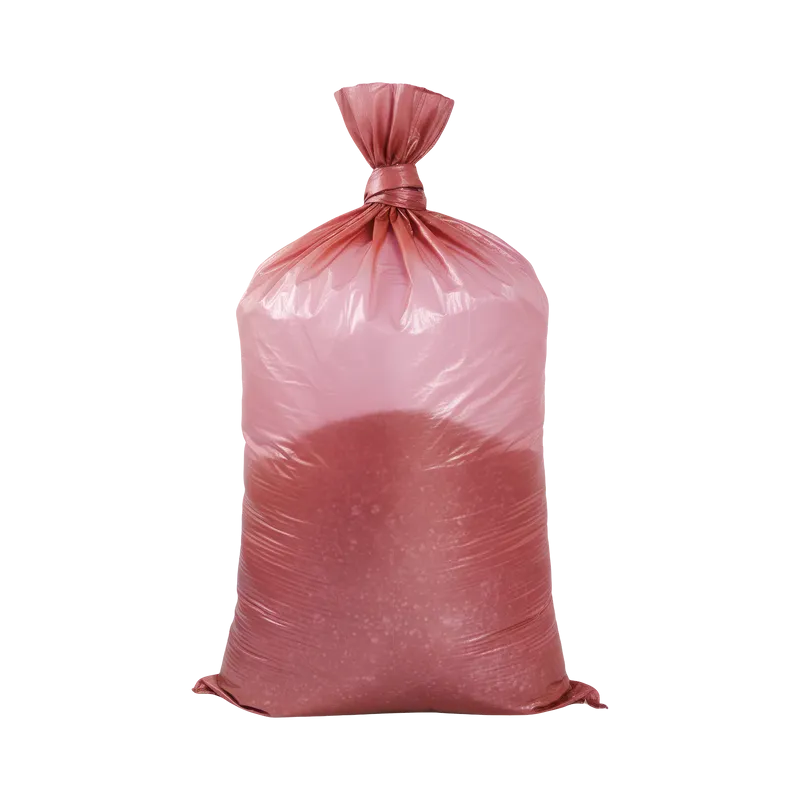 Saci Menaj Polietilena 120L / Rosu, 10/Set