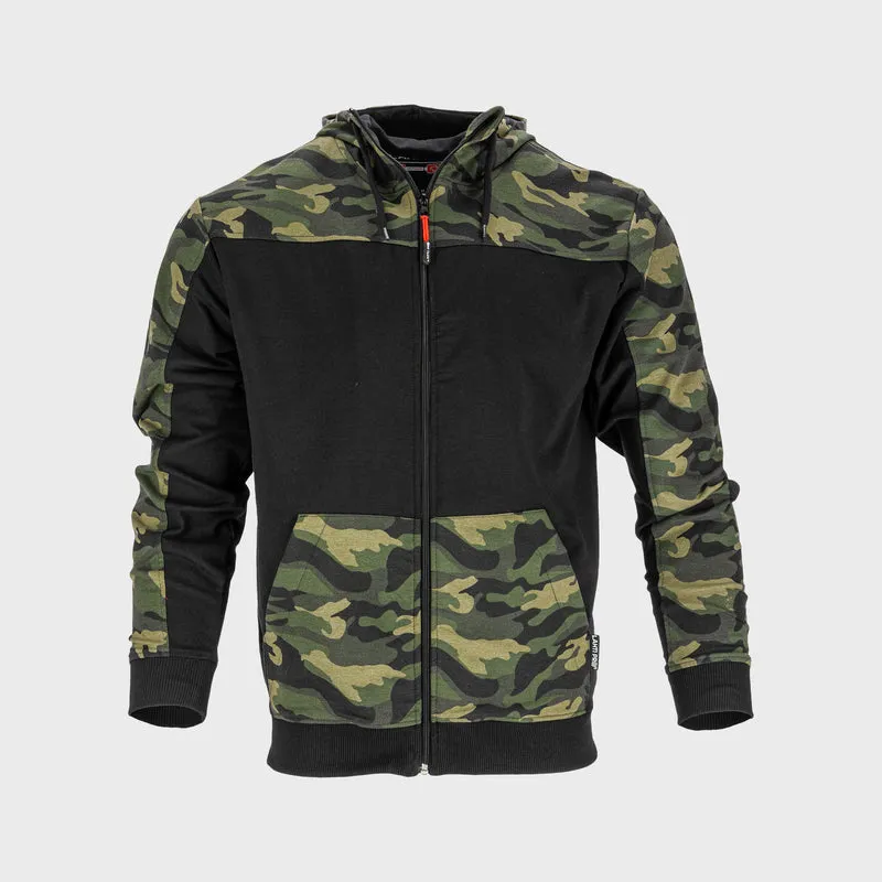 Jacheta Hanorac cu Gluga si Fermoar / Camuflaj - 2XL