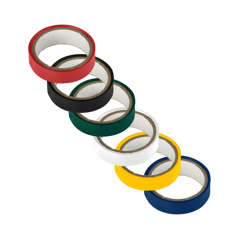 Benzi Izolatoare Multicolor 19X0.13MM / 3M, 6/Set