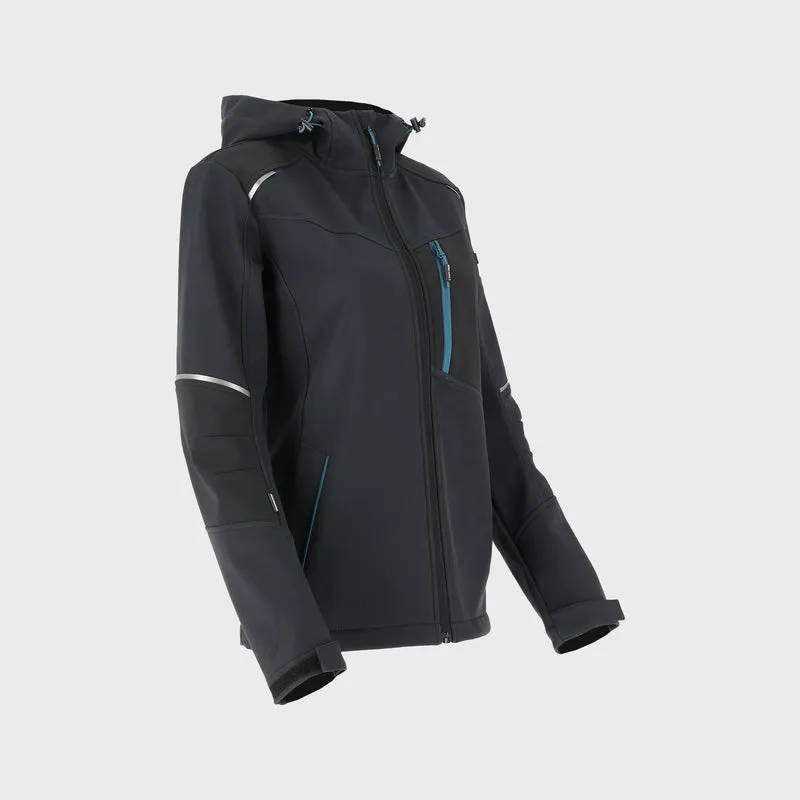 Jacheta Elastica cu Gluga (Dama) / Negru - L