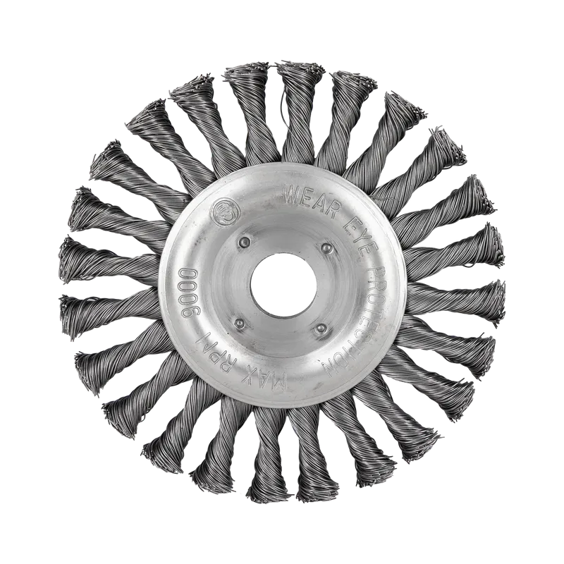Perie Sarma Impletita Tip Circular cu Orificiu 150MM