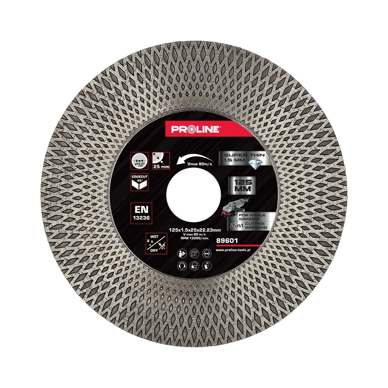 Disc Diamantat Subtire Debitare-Slefuire 125MM