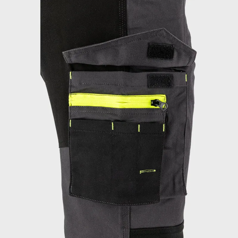 Pantalon Lucru Slim-Fit-Elastic Confortabil / Gri - M