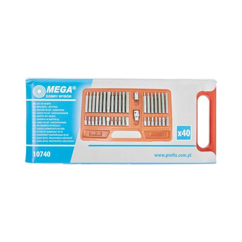 Set Varfuri Canelate/Torx CR-VA - 40P.