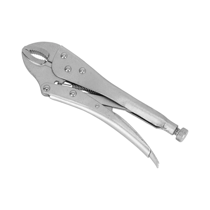 Cleste Blocare Nichelat cu Cioc Rotunjit 180MM