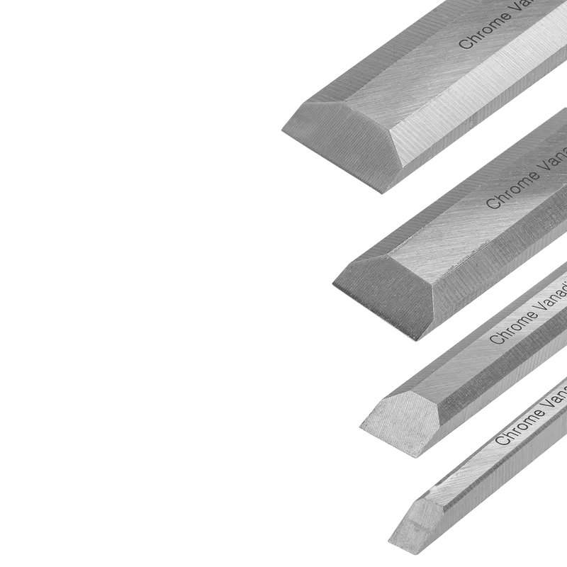 Set Dalti Lemn cu Maner Bimaterial - 4P.
