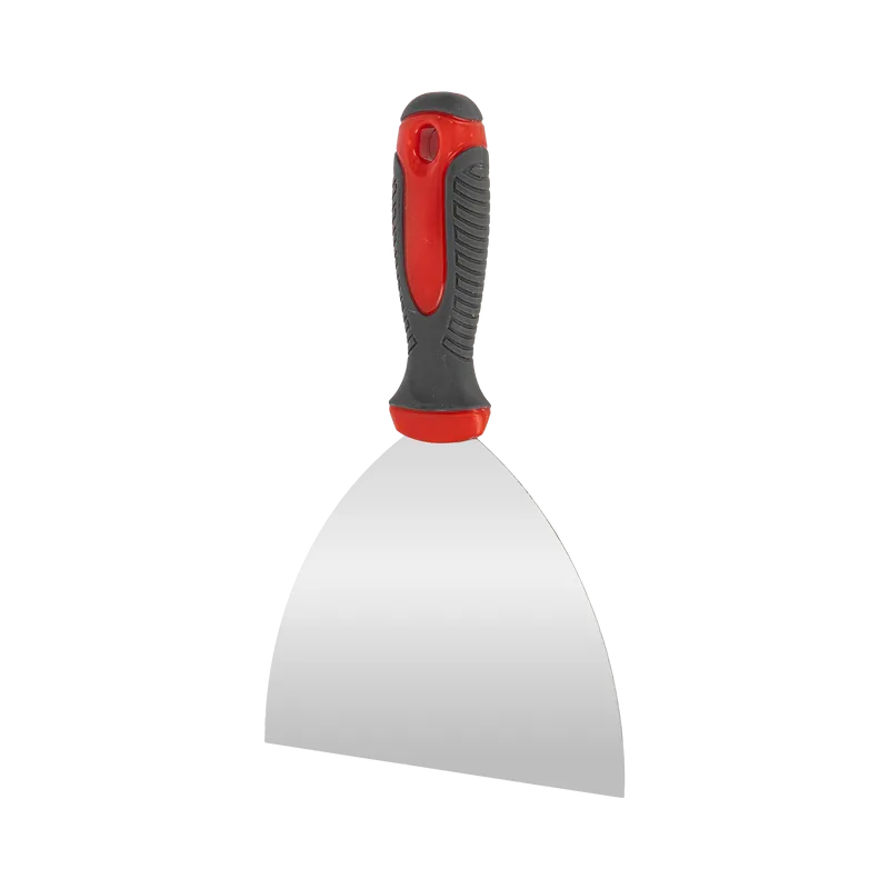 Spaclu Inox cu Maner Gumat 150MM