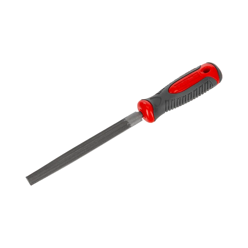 Pila Metal cu Maner Bimaterial / Semirotunda - 150MM