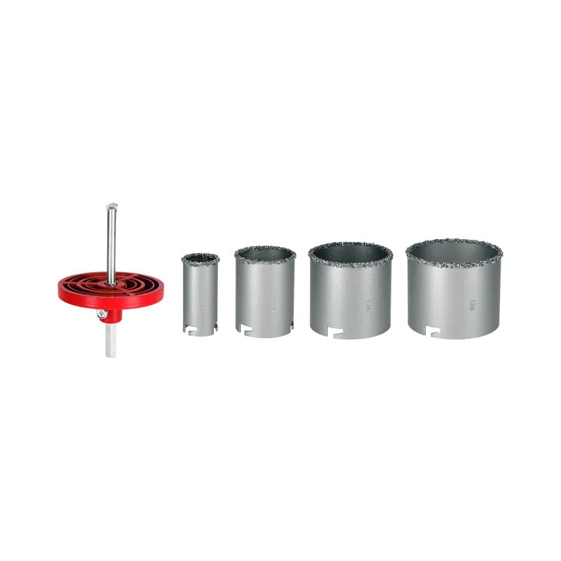 Set Carote Wolfram cu Otel Tungstem 33-83MM/50MM - 6P.