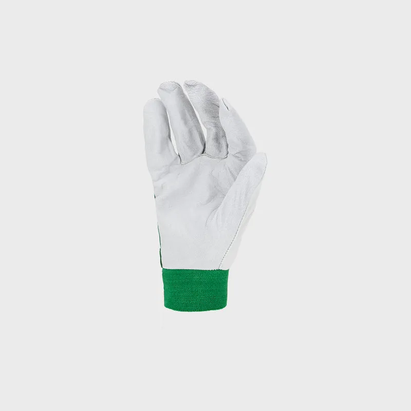 Manusa Elastan cu Palma Piele Ovina / Verde-Alb - 11