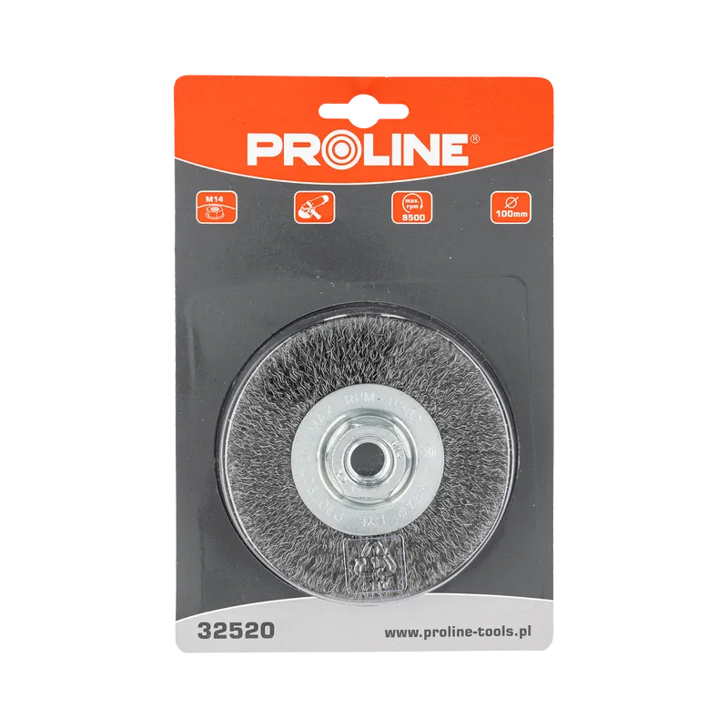 Perie Sarma Tip Circular cu Filet 100MM
