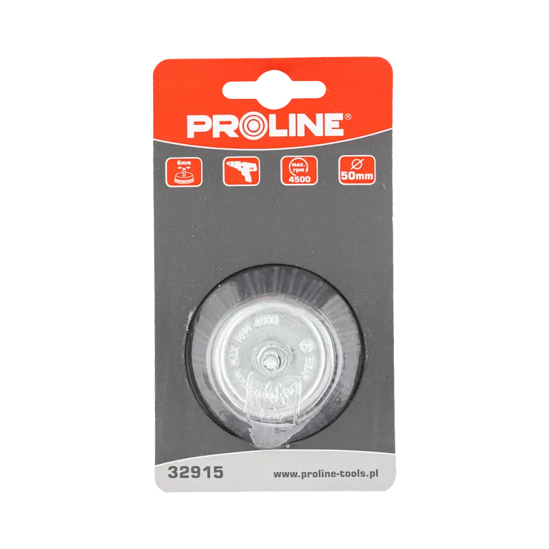 Perie Slefuire Tip Cupa cu Tija 50MM