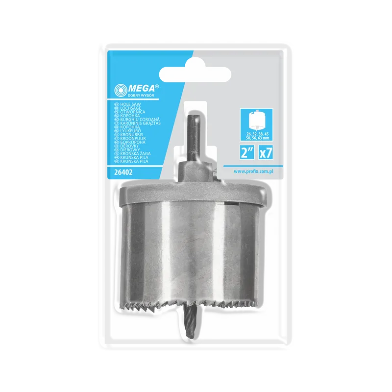Set Carote Lemn si Rigips 26-63MM/50MM - 9P.