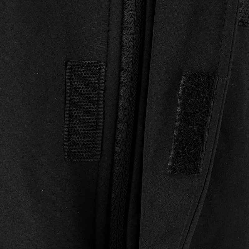Jacheta Elastica Captusita cu Gluga / Negru - 2XL