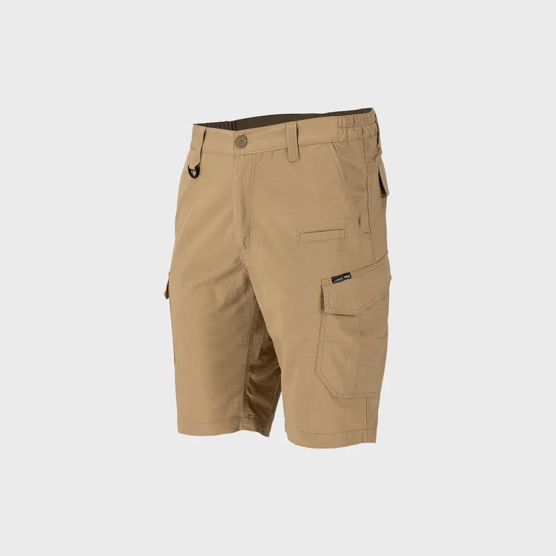 Pantalon Slim-Fit Scurt / Bej - S