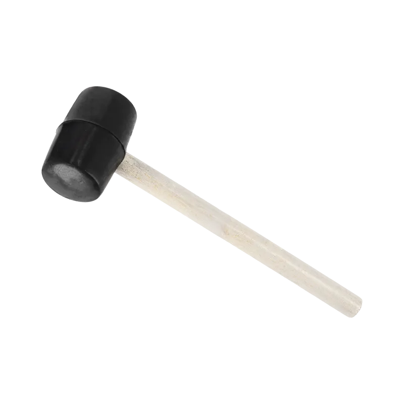 Ciocan Cauciuc cu Maner Lemn 58MM / 350G
