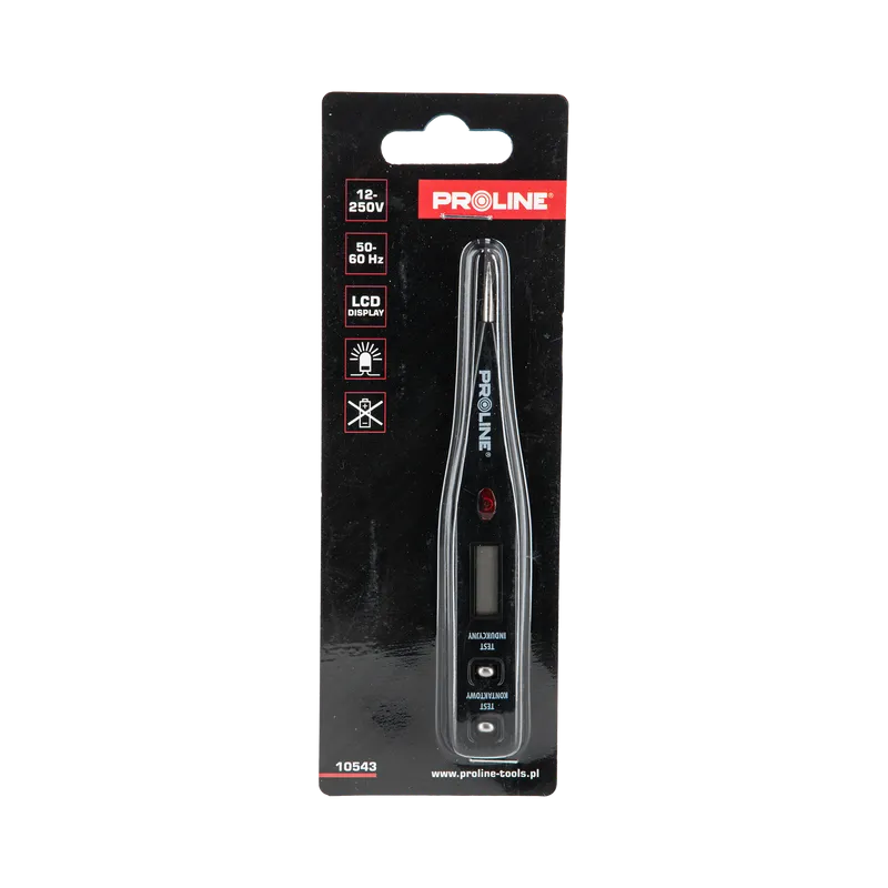 Indicator Tensiune cu Ecran LCD si Bec 12-220V / 125MM