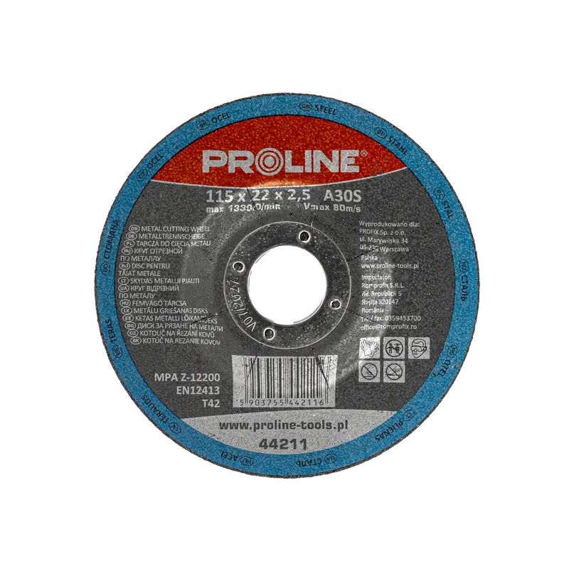 Disc Debitare Metal Depresat 115X2.5MM / A30S