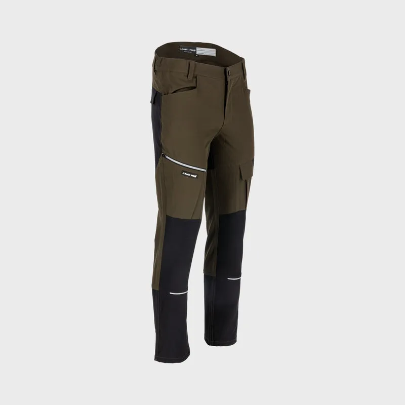 Pantalon Lucru Slim-Fit-Elastic Usor / Kaki - M
