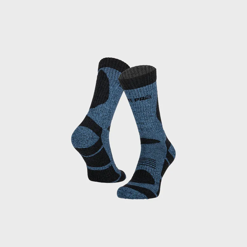 Sosete Termoizolante / Negru-Albastru / 39-42