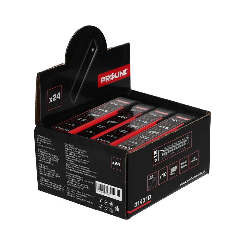 Lame Cutter SK2-Brun 15-Segmente 18MM, 10/Set