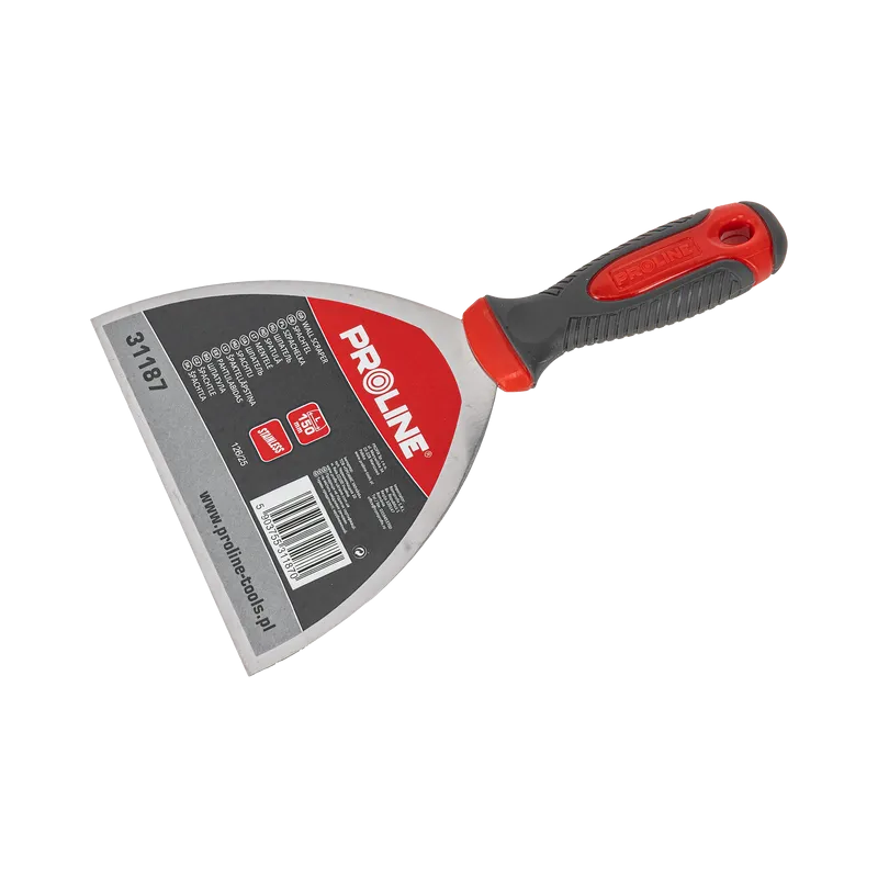 Spaclu Inox cu Maner Gumat 150MM