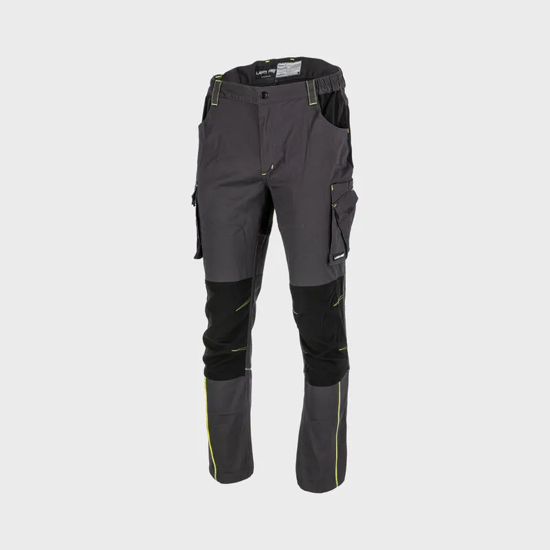 Pantalon Lucru Slim-Fit-Elastic Confortabil / Gri - M