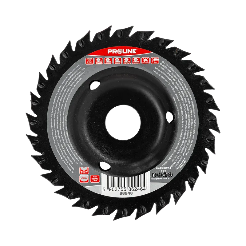 Disc Raspel Circular Depresat / Frontal-Lateral - 125MM