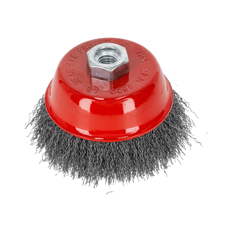 Perie Sarma Tip Cupa cu Filet 100MM