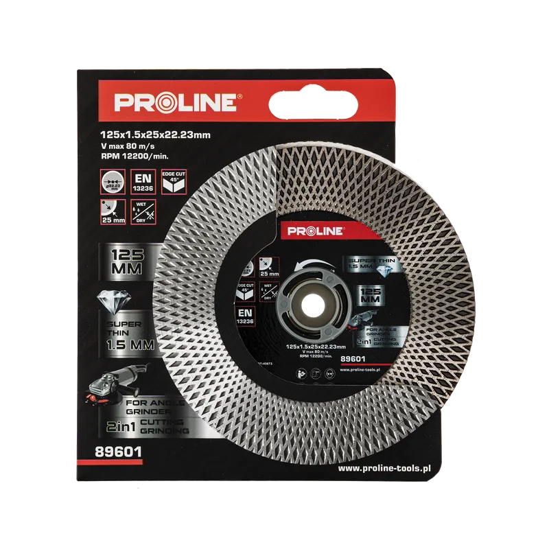 Disc Diamantat Subtire Debitare-Slefuire 125MM