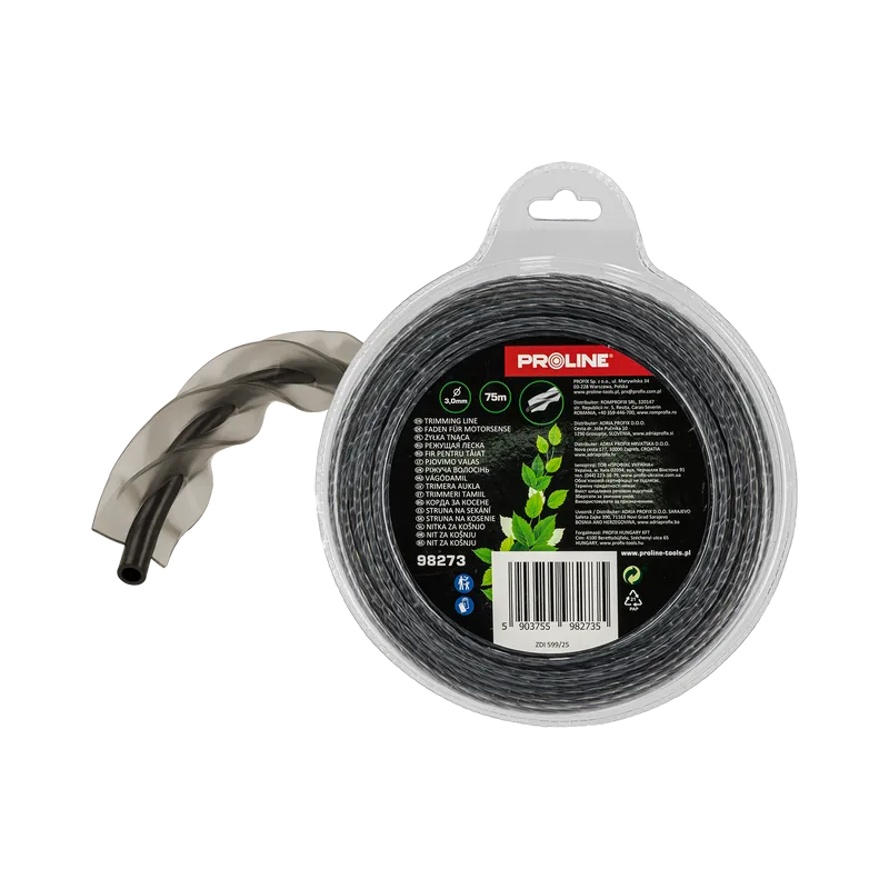 Fir Motocoasa Ranforsat - Patrat-Rasucit 3.0MM / 75M
