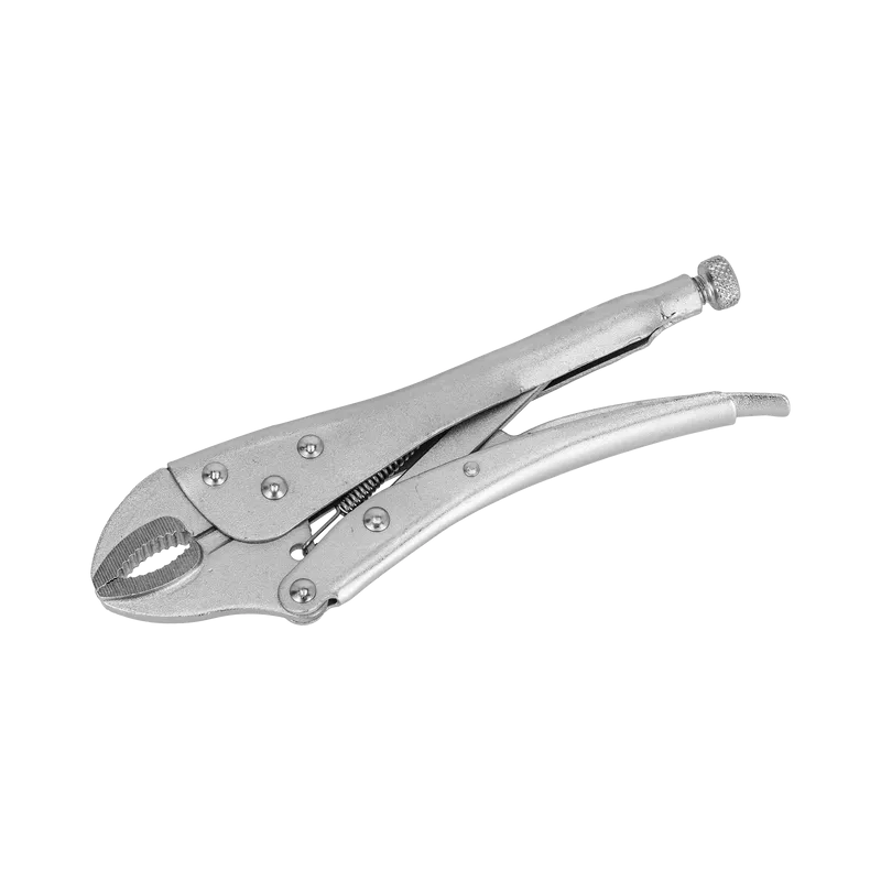 Cleste Blocare Nichelat cu Cioc Rotunjit 180MM