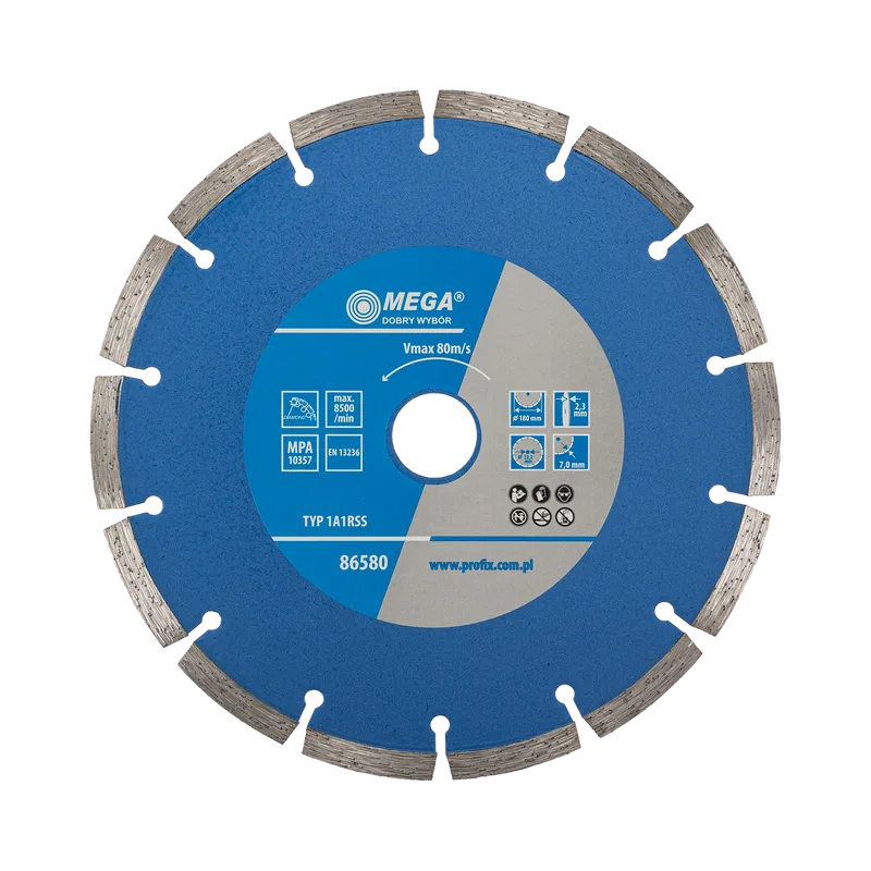 Disc Diamantat Segmentat 180MM