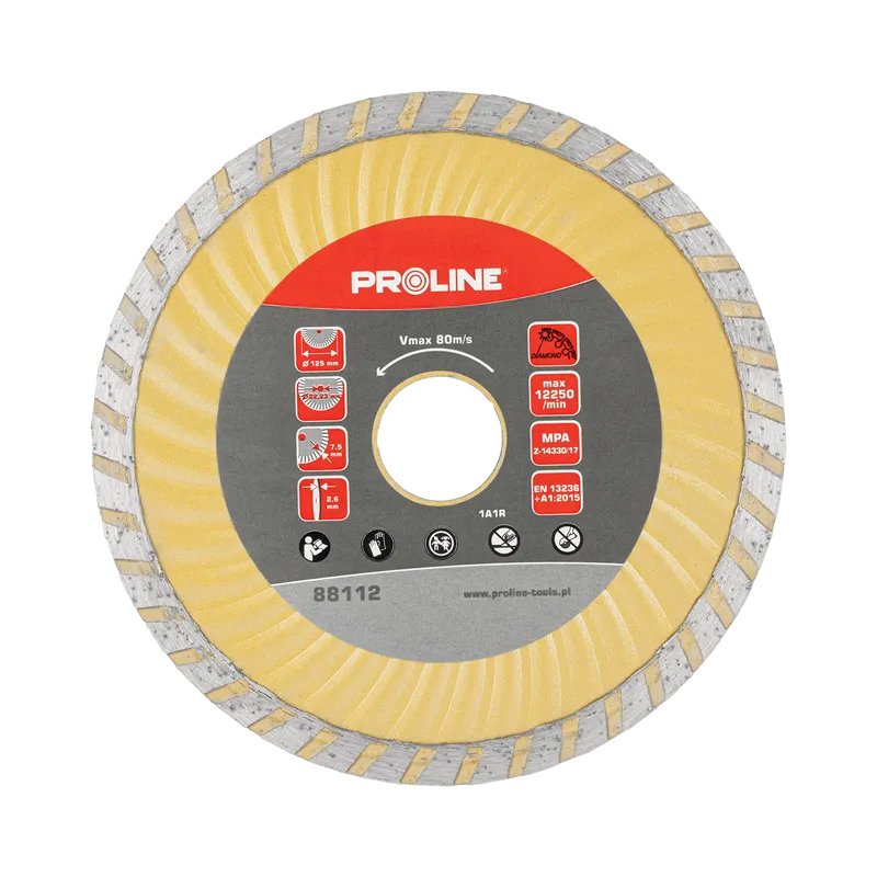 Disc Diamantat Turbo Canelat Super Dur 125MM